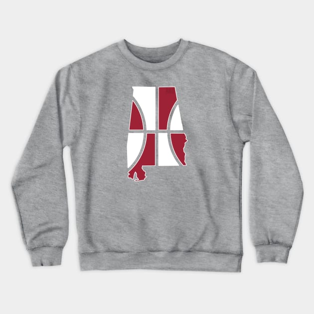 Alabama Basketball Crewneck Sweatshirt by And1Designs